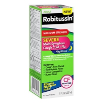 Robitussin 乐倍舒感冒和咳嗽（高强度糖浆）237ml 夜用