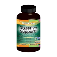 Crystal Star美国Digestive support改善消化提高免疫素食胶囊 60粒