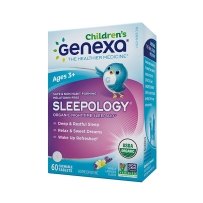 Genexa天然有机顺势儿童有机睡眠援助无褪黑激素 60片