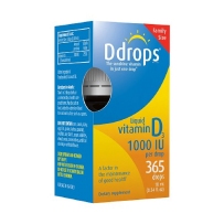 Ddrops 成人维他命D滴剂 1000 IU  365滴