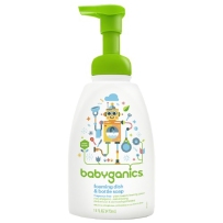 BabyGanics 甘尼克 泡沫奶瓶餐具清洁剂 无香型 473ml