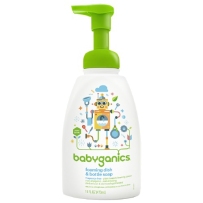 BabyGanics 甘尼克 泡沫奶瓶餐具清洁剂 无香型 473ml