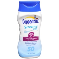 Coppertone 水宝宝 敏感肌肤防晒乳 SPF50 177ml 无香防水抗过敏