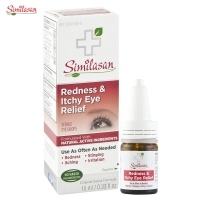 Similasan Redness & Itchy Eye Relief无刺激舒缓眼红肿发痒灼热刺痛过敏滴眼露/眼药水10ml