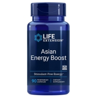 美国 Life Extension 冬虫夏草人参根胶囊 90粒 抗压提高精力免疫力保肺益肾补精气