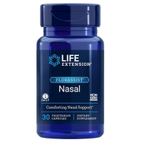  Life Extension Florassist Nasal 鼻腔舒适胶囊30粒 季节性敏感益生菌