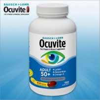 博士伦Ocuvite维生素叶黄素50岁以上护眼 150粒