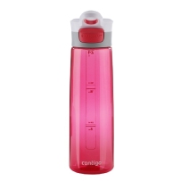 Contigo Autoseal优雅户外运动登山水杯 便携旅行杯子水壶 709ml 西瓜红色