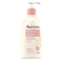 Aveeno 艾维诺  牛奶丝滑杏仁滋润保湿身体乳354ML孕妇可用