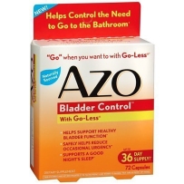AZO 天然植物 膀胱控制72粒尿频尿急夜尿过多