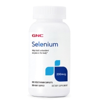 GNC 硒元素片 Selenium 200mg  200片 抗癌 提高免疫力