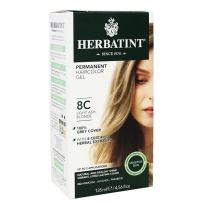 Herbatint染发剂135ml 纯植物无氨染发不伤发多色可选温和无刺激 8C淡灰金色 135ml