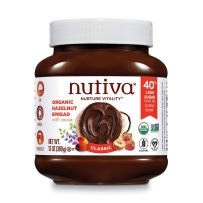 Nutiva优缇 经典款有机榛子巧克力酱369g