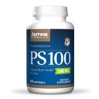 Jarrow Formulas 杰诺 PS 100 磷脂酰丝氨酸胶囊 100mg*60粒