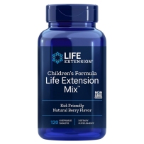  LifeExtension 儿童复合维生素矿物质咀嚼片 120片 综合维生素 儿童健康成长