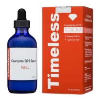 美国原装进口 TIMELESS 辅酶Q10胶原蛋白精华液 120ml 淡纹细纹抗衰老紧致抗皱面部原液