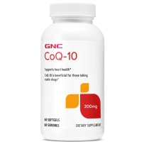 GNC 健安喜辅酶Q10软胶囊 保护心脏高含量200mg*60粒