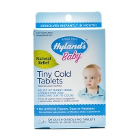Hyland's儿童婴幼儿维生素C片VC小片抗感冒顺势疗法新冒125粒