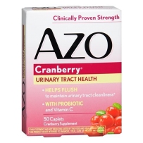 AZO蔓越莓精华益生菌VC片 妇科泌尿清洁抑菌 50片