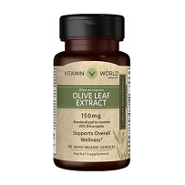 Vitamin World Olive  橄榄叶提取物150mg支持整体健康120粒