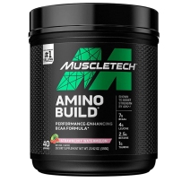 MUSCLETECH 肌肉科技 BCAA支链氨基酸粉 添加电解质  草莓西瓜味 593g