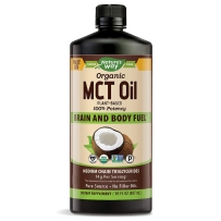美国 Nature's Way MCT Oil 纯椰子油 增肌油增肌减脂生酮饮食运动健身 887 ml