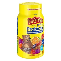 L'il Critters小熊软糖益生菌 促消化 调节吸收 改善消化吸收60粒装