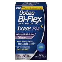 Osteo Bi-Flex 关节健康 夜间轻松 增强三重活力＋褪黑素 28片迷你片