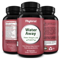 Tevare Phytoral优质利尿剂天然膳食补充剂排水宝胶囊 60粒 用于减肥排毒 保持水平衡