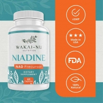 美国 NMN 烟酰胺腺嘌呤二核苷酸前体膳食补充剂 350mg 60粒 NAD+补充剂 逆龄美肌