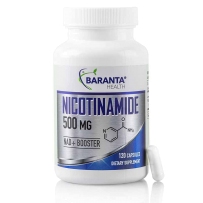 NAD 烟酰胺腺嘌呤二核苷酸维生素B3补充剂 500mg 120粒  皮肤健康 细胞修复 保持年轻