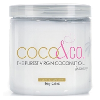 COCO&CO Pure Organic Virgin Coconut Oil 有机椰子油 护发 护肤 236ml