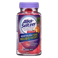 Alka-Seltzer咀嚼糖胃酸过多胀气打嗝反酸烧心养胃保健品32粒