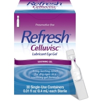 Refresh滴眼液眼药水30支独立包装干眼缓解 羧甲基纤维素钠1.0％