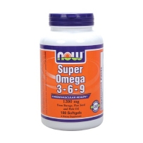 NOW FOODS 超级鱼油欧米茄3-6-9胶囊1200mg 180粒