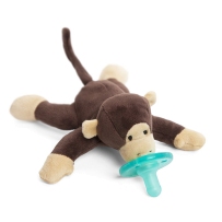 WubbaNub 可爱动物系列安抚奶嘴 婴儿猴子奶嘴
