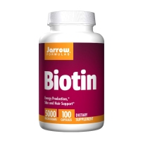 Jarrow FORMULAS 杰诺 Biotin 生物素胶囊 5000Mcg 100粒