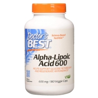 Doctor's Best 多特倍斯 α-硫辛酸 Alpha-Lipoic Acid 600mg 180粒 抗氧化抗衰老