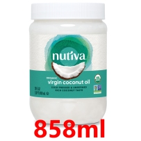 Nutiva 优缇 有机冷压初榨椰子油  858ml