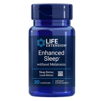 美国 Life Extension 褪黑素胶囊 30粒 自然睡眠安神助眠助睡眠片倒时差缓解神经紧张