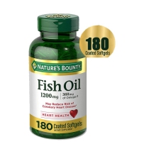 Nature's Bounty 自然之宝 深海鱼油软胶囊1200mg*180粒 