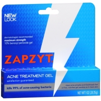 ZAPZYT 强效暗疮凝胶 28.35g 美国皮肤专家推荐 祛痘粉刺黑头痤疮