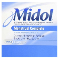 拜耳Midol Complete痛经片月经缓解疼痛姨妈止腹痛腰疼50片