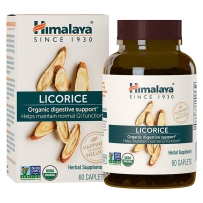 Himalaya Licorice 有机甘草 天然抗酸缓解肠胃灼热不适60片