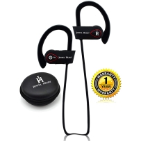 美国 JOYFUL HEARTJH-800挂耳式运动蓝牙耳机 防水降噪带麦克风 黑白 待机8小时