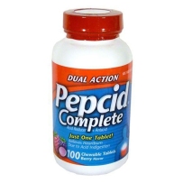 Pepcid Complete 抗胃酸浆果味咀嚼片舒缓烧心100片