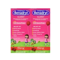Children's Benadryl儿童抗过敏糖浆 樱桃味 236ml * 2瓶