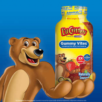 L'il Critters小熊糖Gummy Vites复合维生素软糖300粒