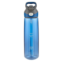 Contigo Autospout Addison单层运动冷饮吸管水杯 创意成人带吸管杯子 蓝色