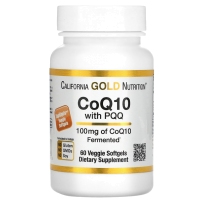 California Gold Nutrition 辅酶CoQ10 100mg*60粒软胶囊